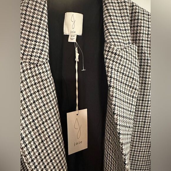 Joie Houndstooth Blazer size medium NWT - Picture 6 of 7